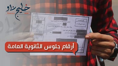 أرقام جلوس الثانوية العامة